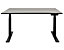 Schreibtisch elektrisch höhenverstellbar Josi | Stehpult | BxT 1400 x 800 mm | Gestell Weiß | Weiß-Multiplex | Novigami